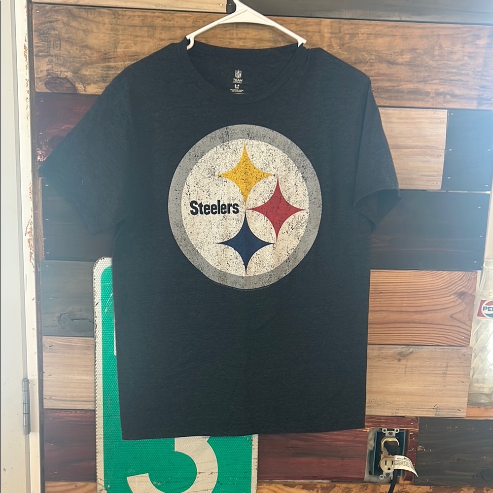 Women’s NFL Steelers Black T-Shirt
